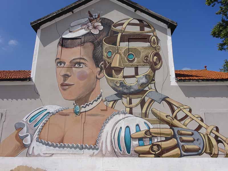 street art in lisbon, portugal