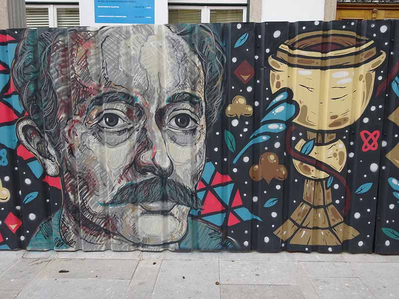 street art in porto, portugal