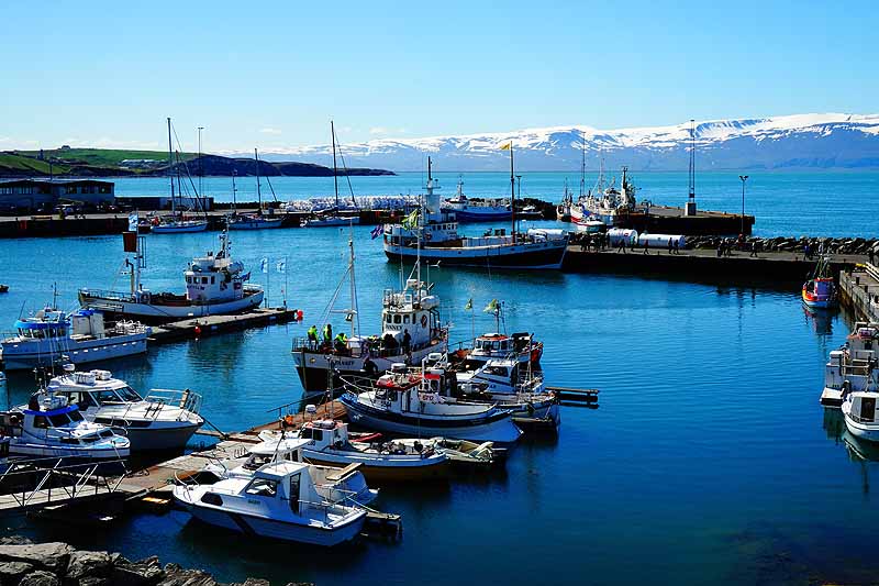 small towns in europe - husavik, iceland