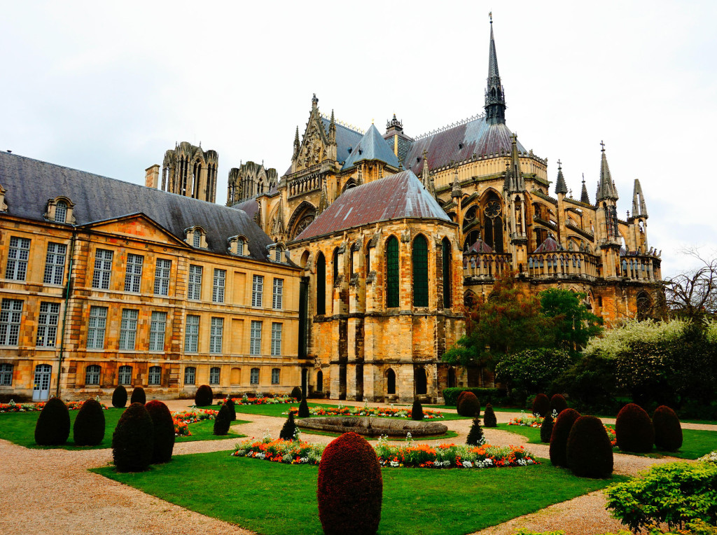 cathedral in reims, france