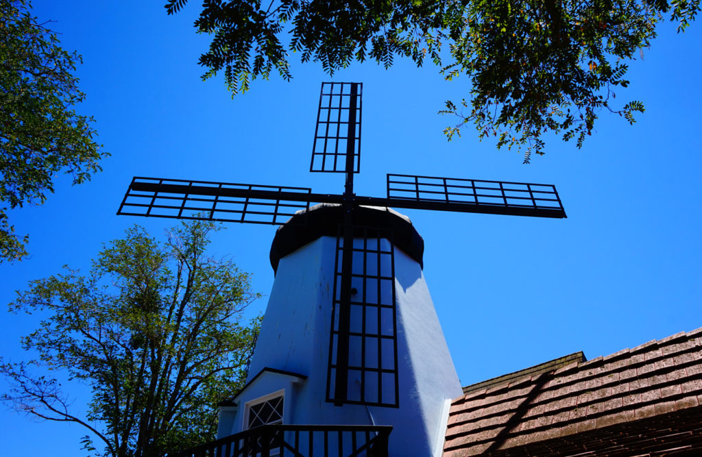 windmill in solvang, california