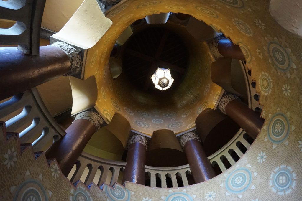 santa barbara courthouse - spiral staircase