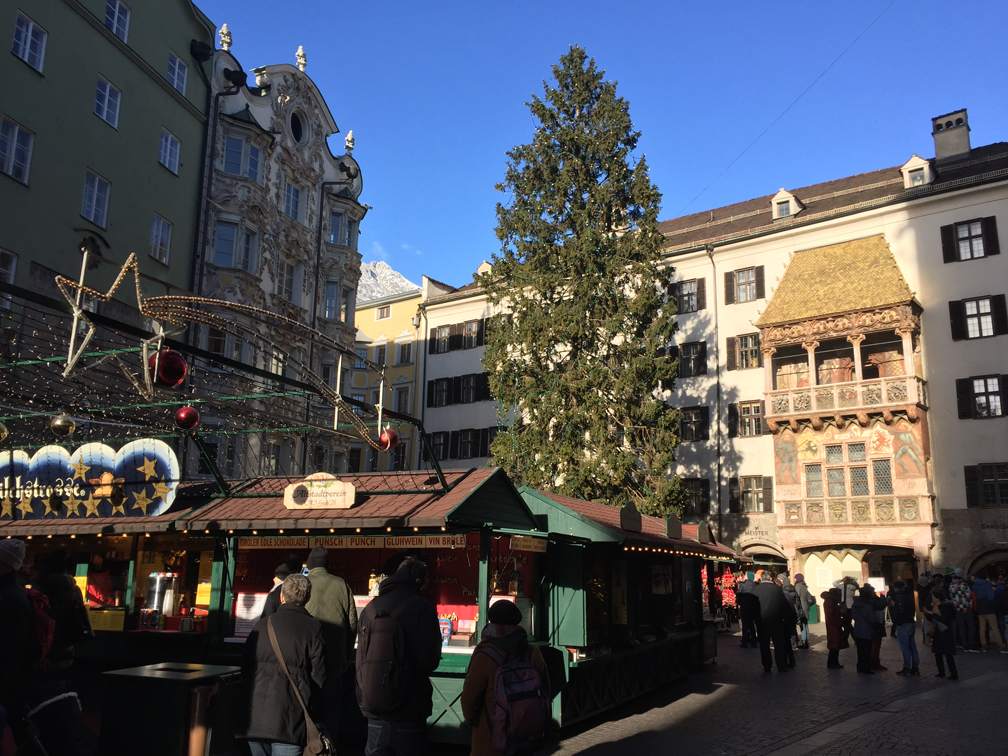 christmas market in innsbruck, austria