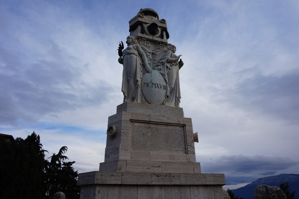 war monument in anagni, italy