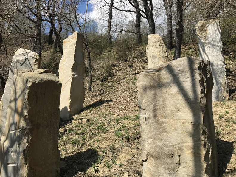 seven stones hike in castelmezzano, italy