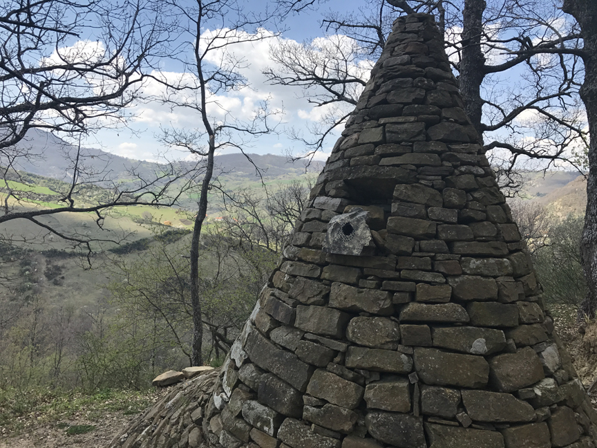 seven stones hike in castelmezzano, italy