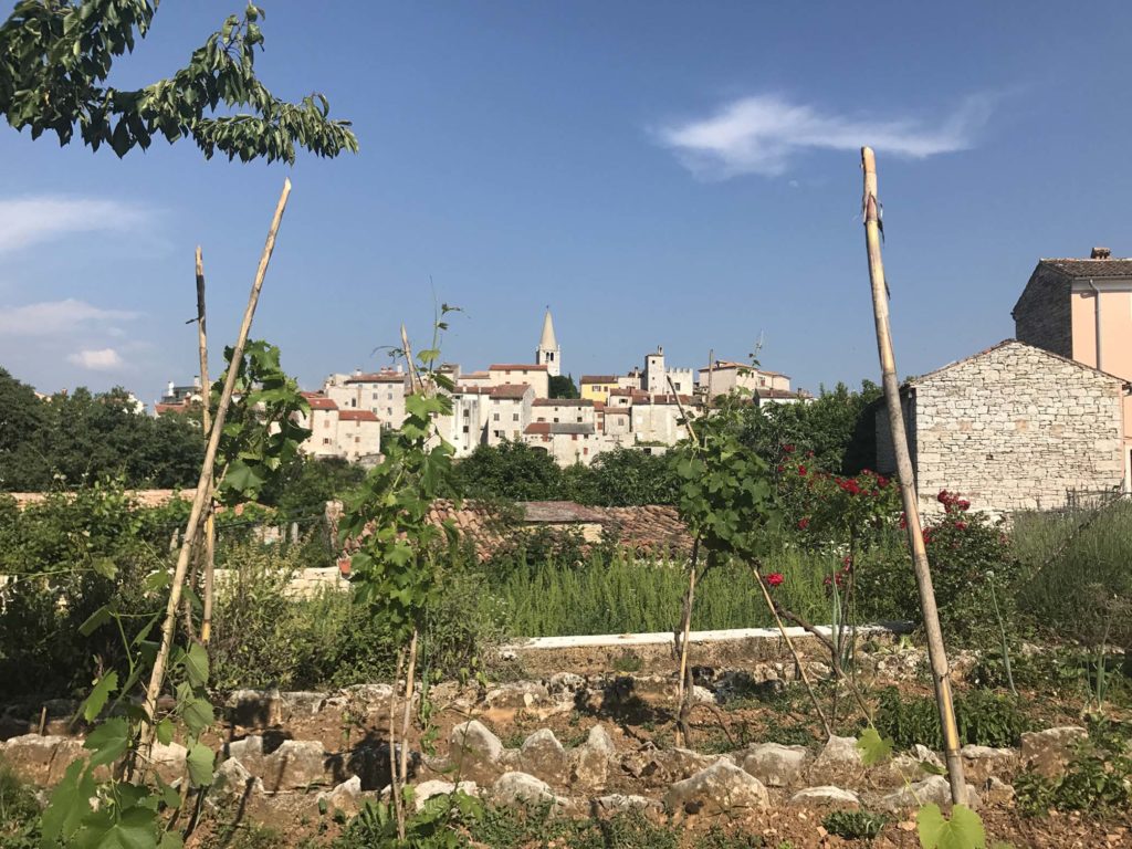 the hill towns of istria, croatia