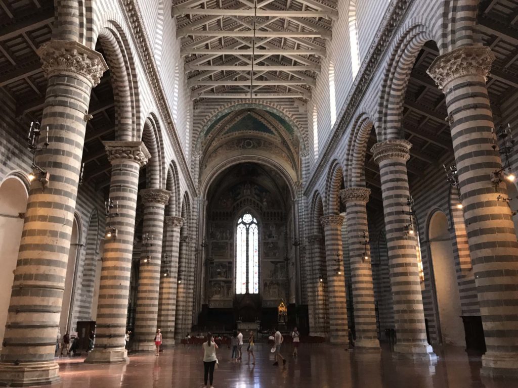 cathedral in orvieto, italy