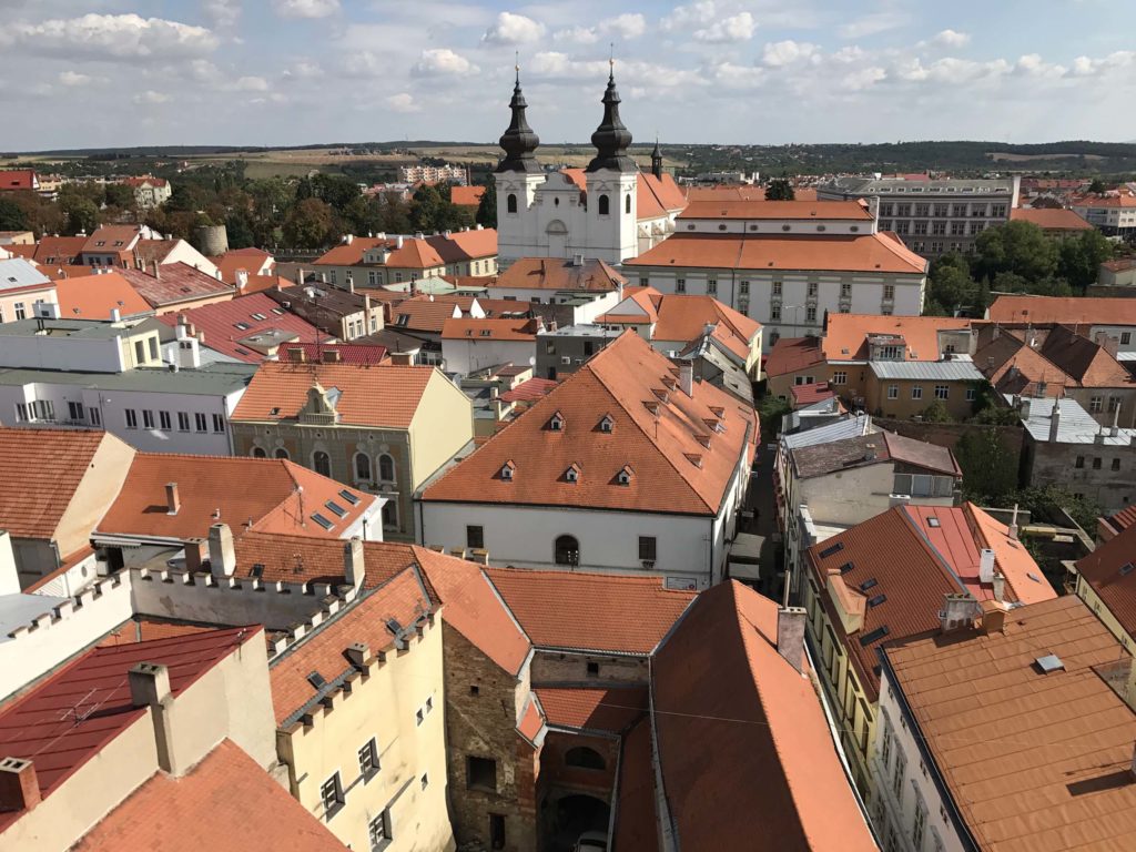 view of znojmo, czech republic