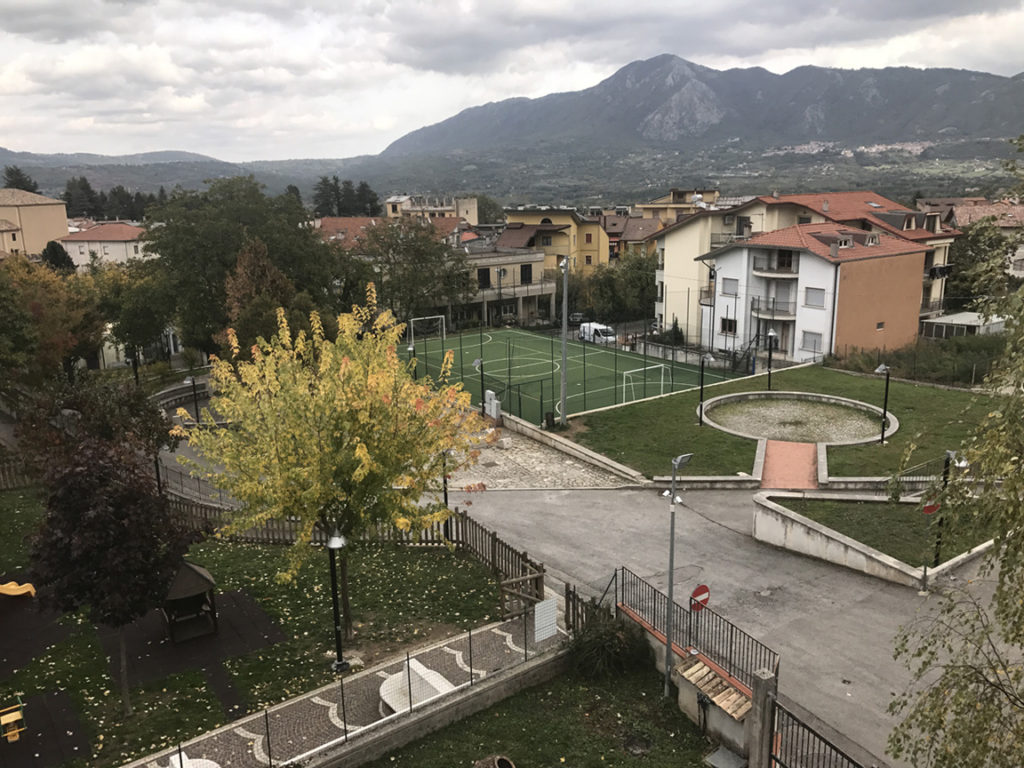 view of montella, italy