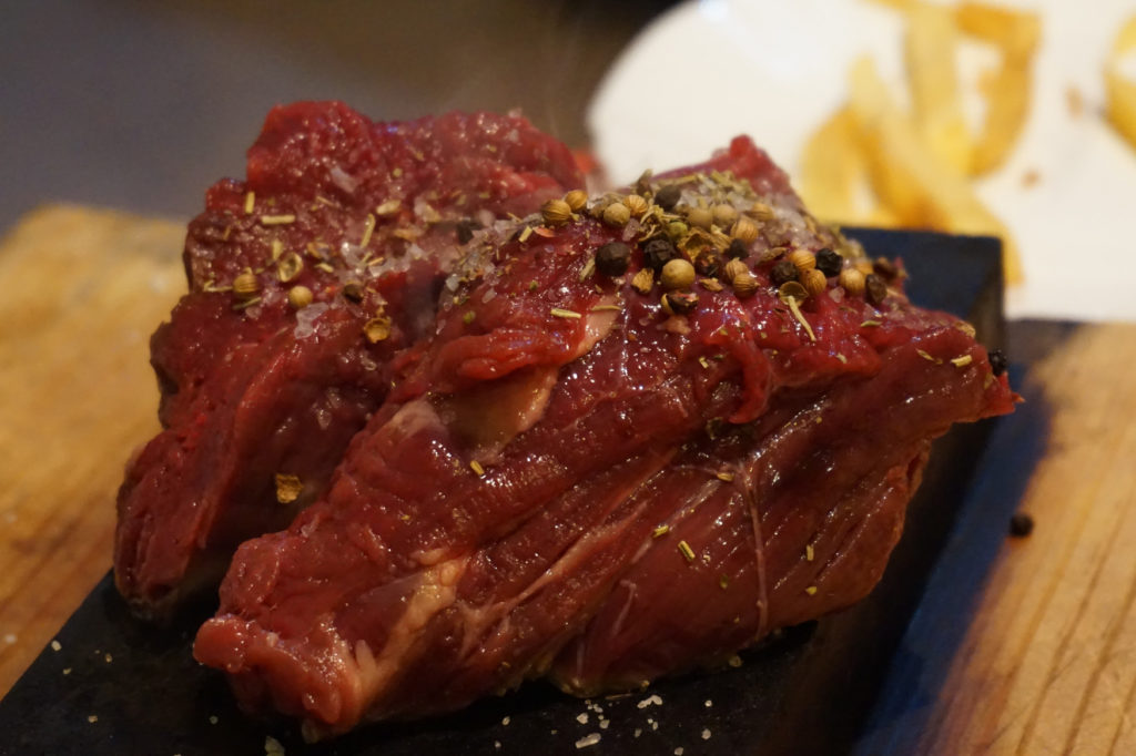 steak restaurant angra terceira island lava rock azores portugal