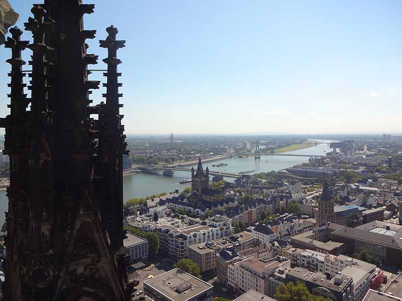 cathedral view in cologne, germany