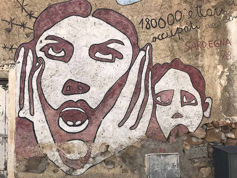 orgosolo - street art in sardinia