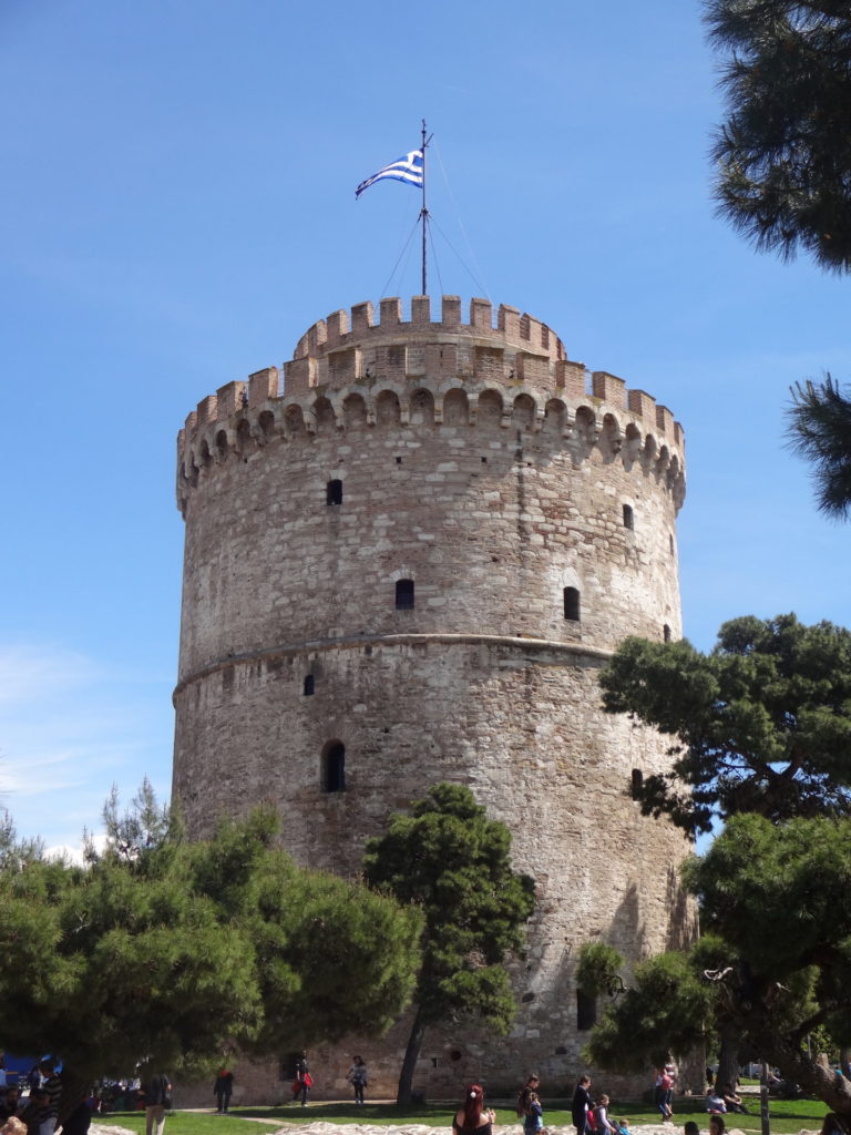 white tower in thessaloniki, greece